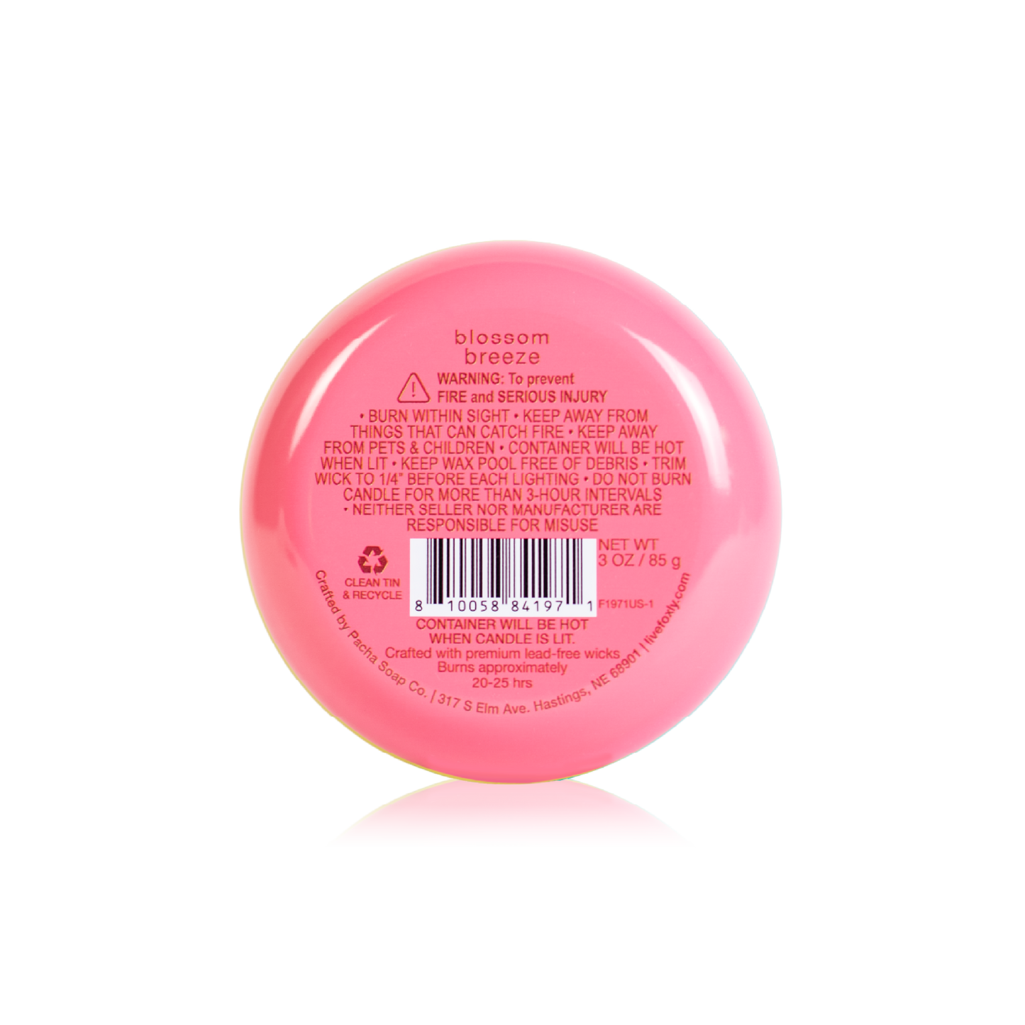 Blossom Breeze Tin Candle