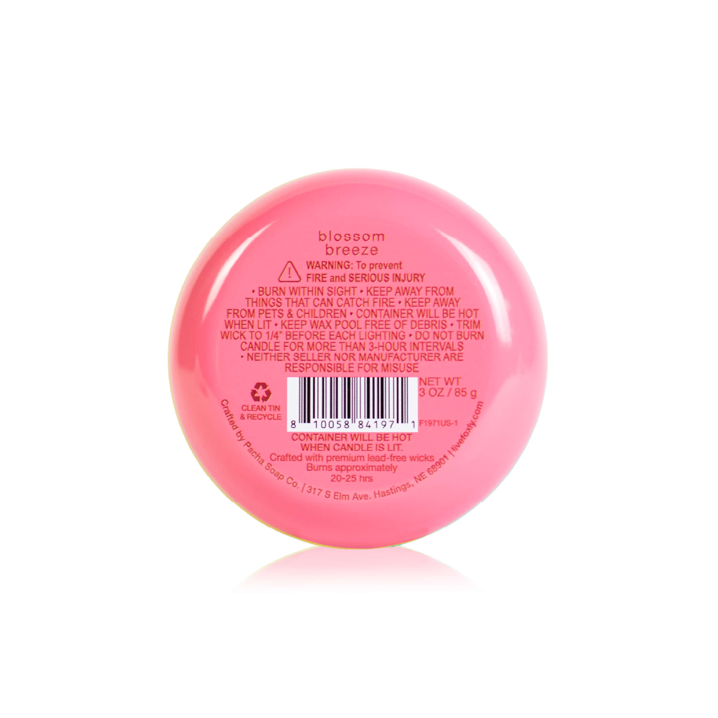 Blossom Breeze Tin Candle